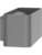 Iberlamp ZEROUNO Vegglampe LED, Antrasitt – 8437022443072