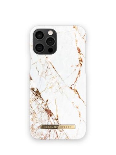 iDeal of Sweden Apple iPhone 12 / 12 Pro IDEAL Fashion Case – Carrara Gold – 7340196231622