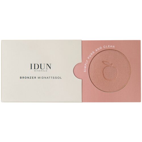 IDUN Minerals Shimmering Mineral Bronzer Midnattssol – 6 g – 7340074716227