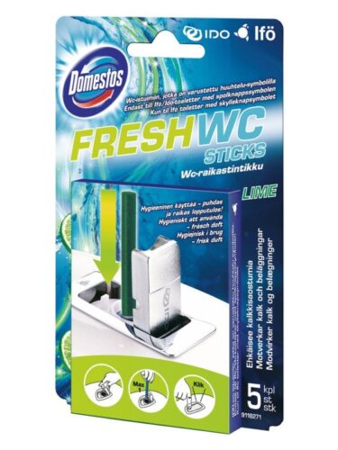 Ifö Ifo fresh wc-sticks lime 5 pcs in box – 8710908191060