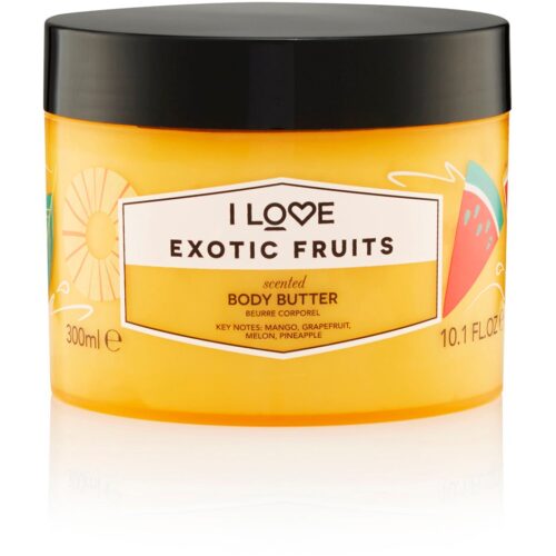 I Love Exotic Fruits Scented Body Butter – 300 ml – 5060351545815
