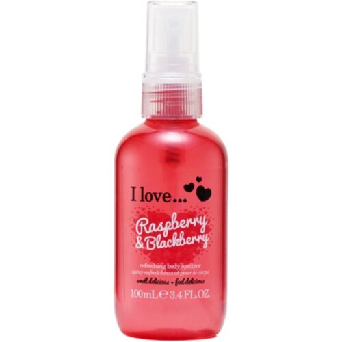 I Love Raspberry & Blackberry Refreshing Body Spritzer – 100 ml – 5060217188859