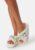 INUIKII Woven Stones Platform White 38 – 7616363034779
