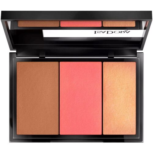 IsaDora Face Sculptor 3-in-1 Palette 64 Intense Peach – 12 g – 7317851287645
