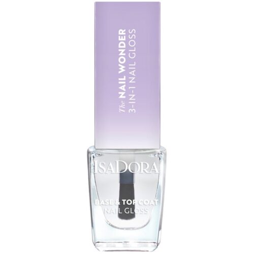 IsaDora Nail Wonder 3-in-1 Nail Polish Clear – 6 ml – 7317852400012