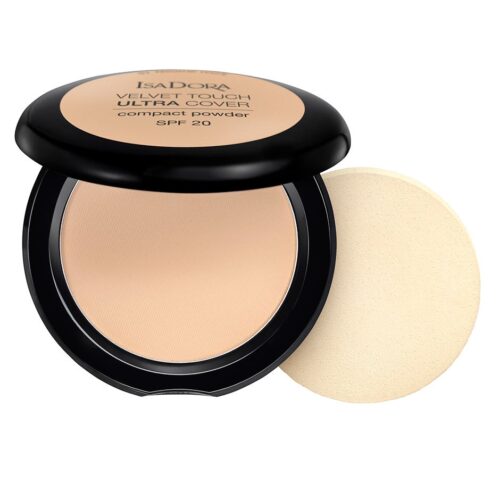 IsaDora Velvet Touch Ultra Cover Compact Powder SPF20 Neutral Ivory – 7.5 g – 7317852149614