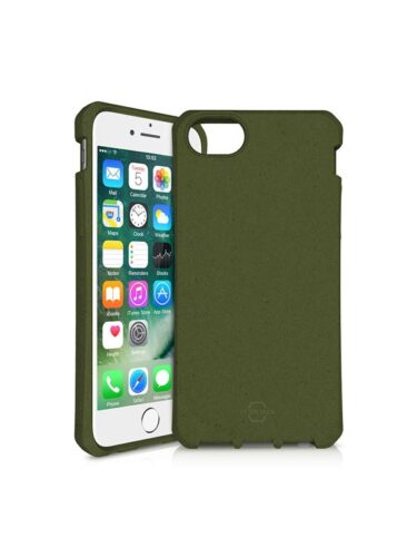 ITSKINS  Cover for iPhone 6/6S/7/8/SE 2020. Khaki Green – 4894465039516