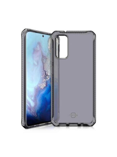 ITSKINS Cover for Samsung Galaxy S20. Transparent Black – 4894465383923