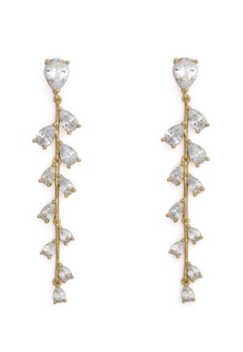 Ivory & Co Willow Gold Earring Gold One size – 0099854962855