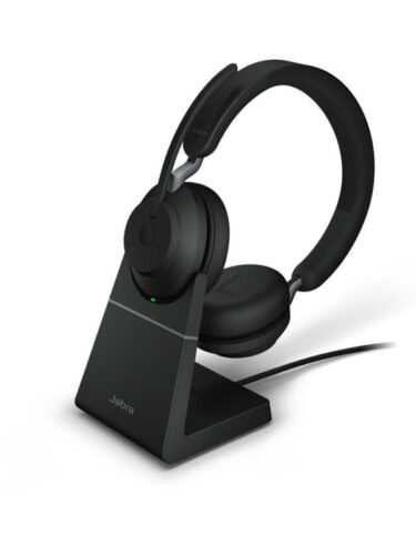 Jabra Evolve2 65 Link380a MS Stereo Stand Black – 5706991022827