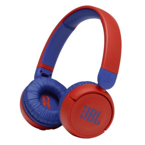 JBL Trådløse hodetelefoner med volumbegrensning Rød – 7309860238664