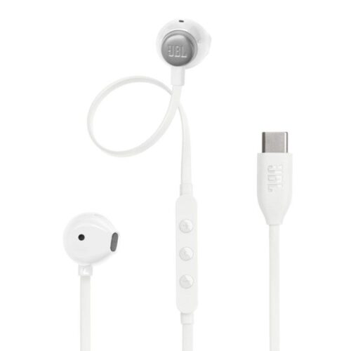 JBL Tune 305C USB-C-hodetelefoner med ledning Hvit – 1200130013904