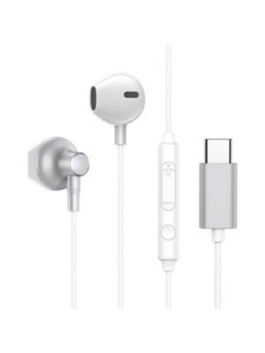 Joyroom JR-EC03 Wired Earphones USB C (Silver) – 6941237167354