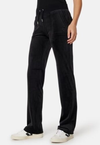 Juicy Couture Del Ray Classic Velour Pant Black XS – 5059439001701