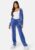 Juicy Couture Del Ray Classic Velour Pant Grey Blue M – 5059439340312