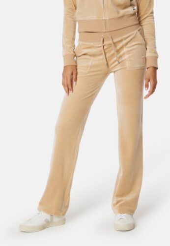 Juicy Couture Del Ray Classic Velour Pant Nomad XS – 5059439526037