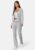 Juicy Couture Del Ray Classic Velour Pant SIlver Marl XL – 5059439089785