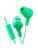 JVC Headphone FR6 Gumy Plus Mic Green – 4975769402869