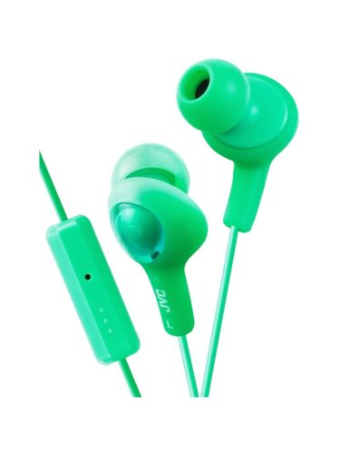 JVC Headphone FR6 Gumy Plus Mic Green – 4975769402869