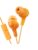 JVC Headphone FR6 Gumy Plus Mic Orange – 4975769402852