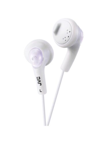 JVC In Ear Gumy Headphones. White – 4975769415654