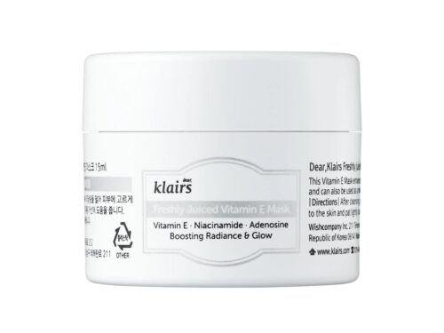 Klairs Freshly Juiced Vitamin E Mask 15 ml – 8809572890468
