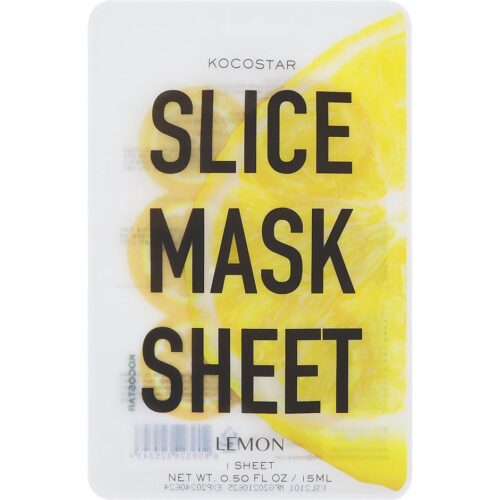 Kocostar Slice Mask Lemon 6 slices – 15 ml – 8809328325343