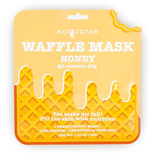 Kocostar Waffle Mask Honey 40 g – 8809328324049