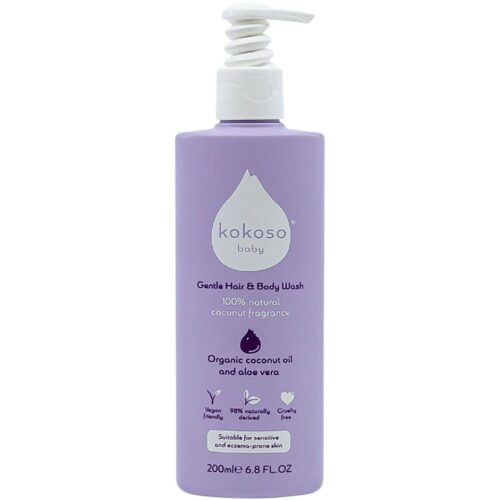Kokoso Baby Hair & Body Wash 200 ml – 5060425950439