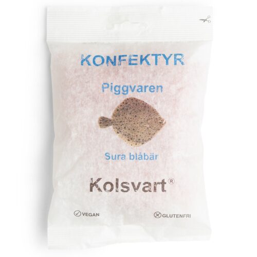 Kolsvart Piggvar, 120 g – 7350010277736