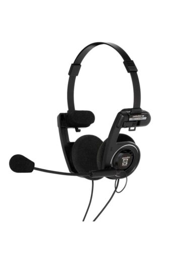 Koss PortaPro Communication Headset On-Ear Mic Black – 0021299196823