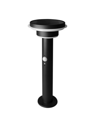 LEDVANCE Endura Style Solar Double Circle Post Double Circle 40CM 6W, black – 4058075392748