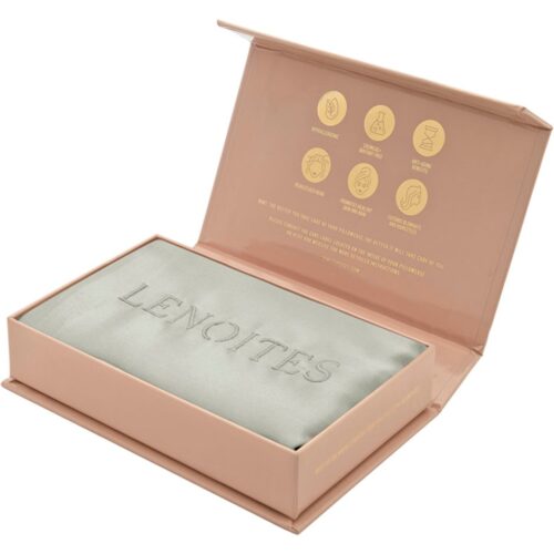 Lenoites Mulberry Silk Pillowcase Grey, 50×60 cm – 7350136850370