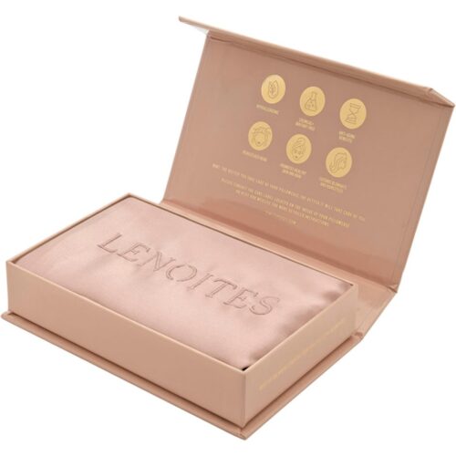 Lenoites Mulberry Silk Pillowcase Pink, 50×60 cm – 7350136850332
