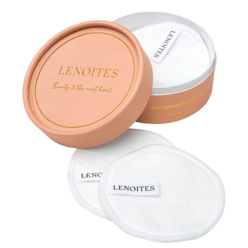Lenoites Pure Premium Organic Reusable Rounds, Refill – 7350136850547