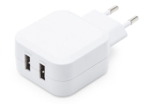 Linocell 4,8 A USB-lader med to porter – 5412810267552