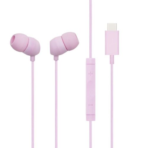 Linocell Bullets USB-C-hodetelefoner Rose – 7309860241732