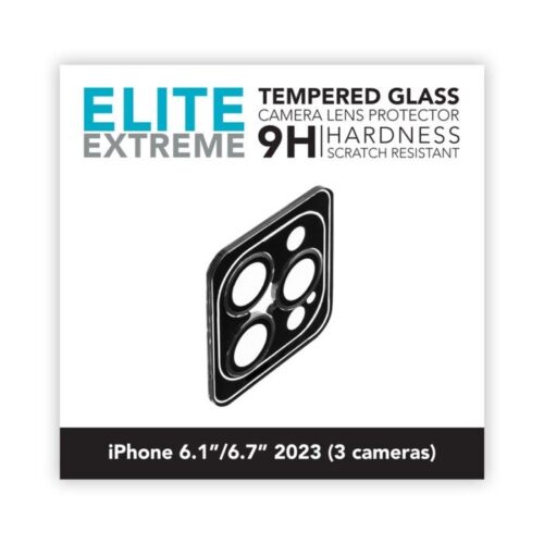 Linocell Elite Extreme Beskyttelse for kameralinsen på iPhone 15 Pro og 15 Pro Max – 7309860220485