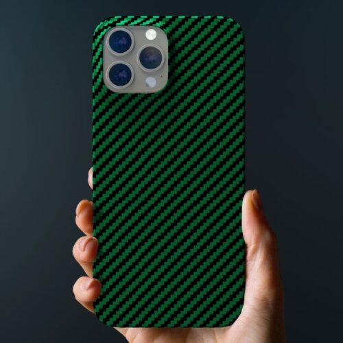 Linocell Premium Kevlar Robust deksel for iPhone 13 Pro Max Grønn – 7309860205062