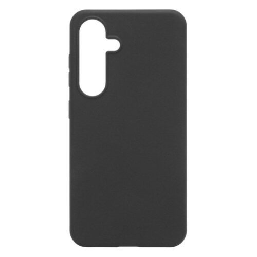 Linocell Rubber Case for Galaxy S24 – Svart – 7309860225824