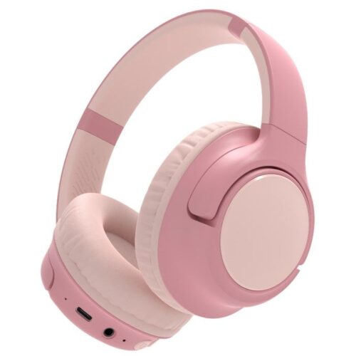Linocell Trådløse hodetelefoner med volumbegrensning Rosa – 7309860243613