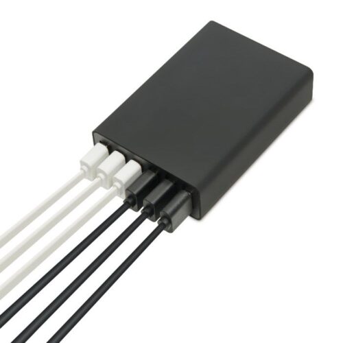 Linocell USB-ladestasjon med 6 porter Svart – 7309860997639