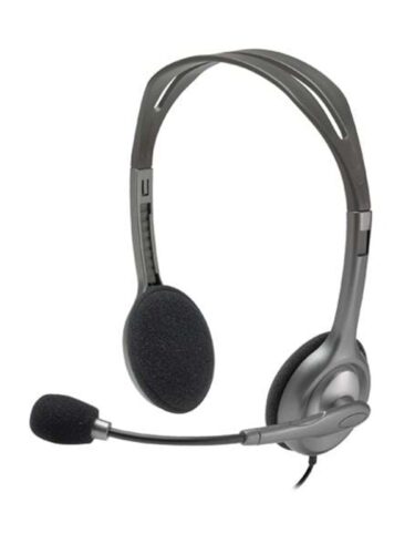 Logitech H111 Stereo Headset – Black – 5099206057340