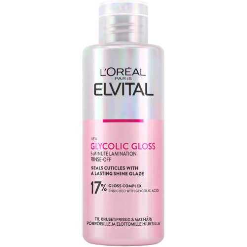 L’Oréal Paris Elvital Glycolic Gloss 5-Minute Lamination Rinse-Off – 200 ml – 3600524128449
