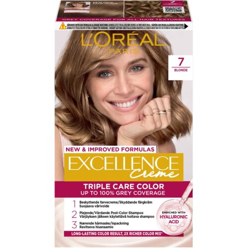 L’Oréal Paris Excellence Crème 7 Blond – 5703147063130