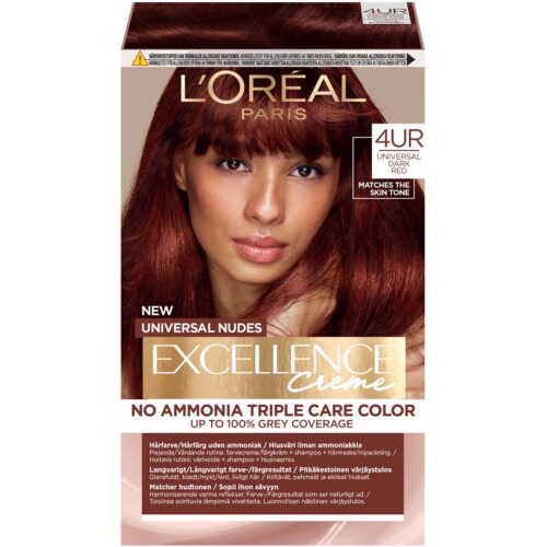L’Oréal Paris Excellence Universal Nudes Dark Red 030 – 1 stk – 3600524125967