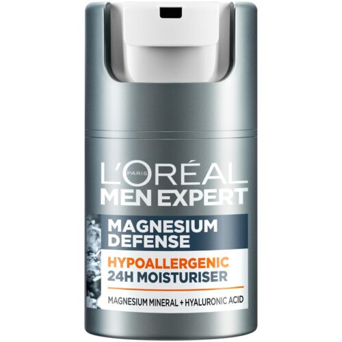 L’Oréal Paris Men Expert Magnesium Defence Hypoallergenic 24H Moisturiser – 50 ml – 3600524030209