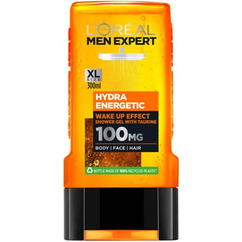 L’Oréal Paris Men Expert Shower Gel Hydra Energetic Wake Up Effect with Taurine – 300 ml – 3600523232680