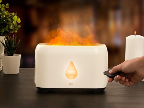 Luftfukter med LED-flamme – Zenkuru – 7333251005306
