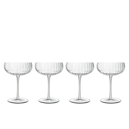 Luigi Bormioli Optica Champagneglassskål 30cl 4stk – 0032622028353